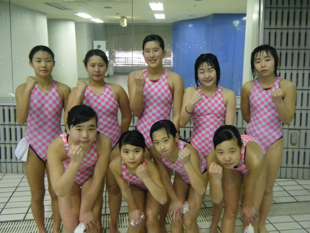 鳥取水球クラブ女子選手　ＪＯＣ春季